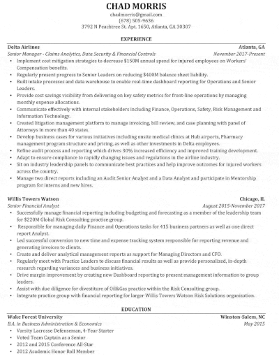 consulting resume editing service, consulting resume