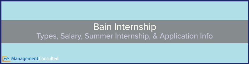 Bain Internship image banner