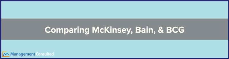 Comparing McKinsey Bain BCG